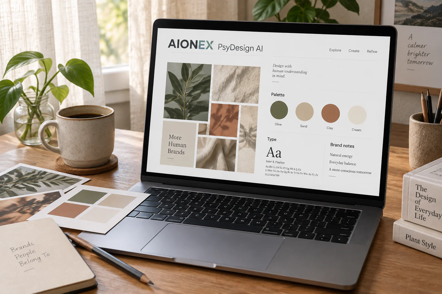 AIONEX PsyDesign AI — project illustration