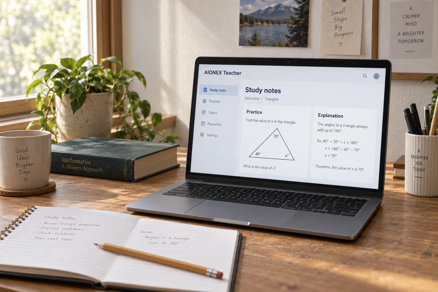 AIONEX Teacher — project illustration